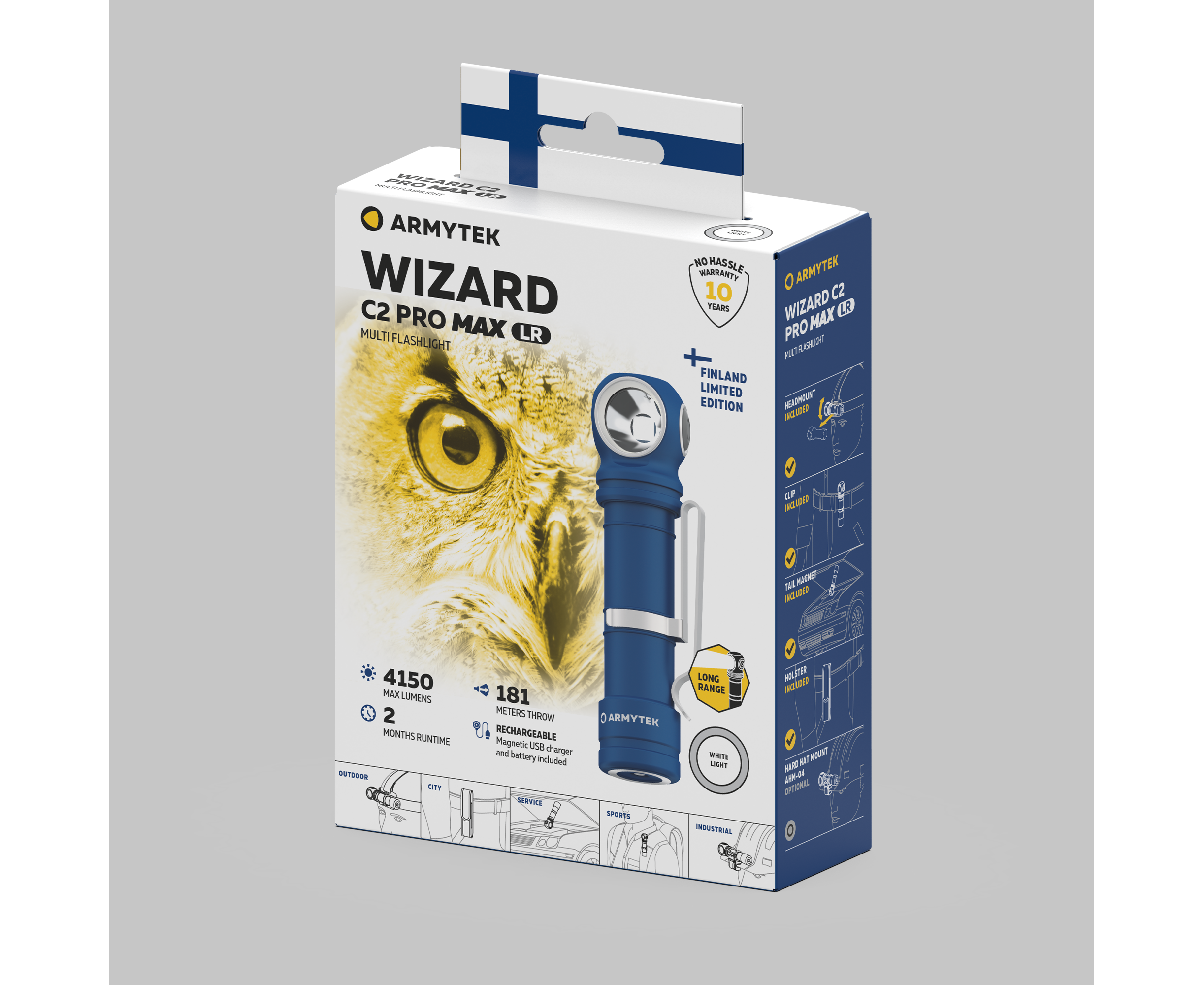 ARMYTEK WIZARD C2 PRO MAX 防災　災害対策　地震対策 ARMYTEK WIZARD C2 PRO MAX 防災 災害対策 地震対策 ARMYTEK
